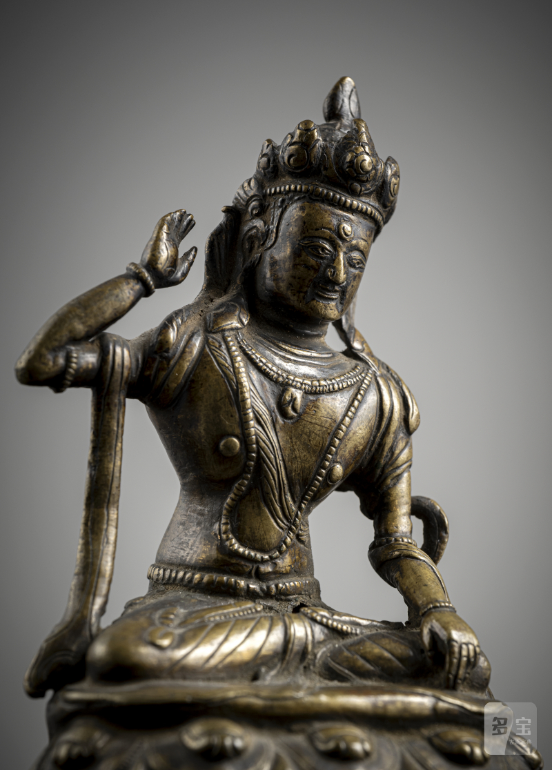 A BRONZE FIGURE OF NAMPAR GYALWA - 图4